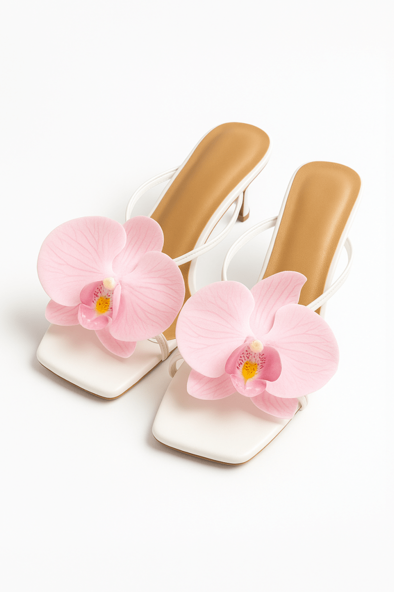 Floral Blue Sandals | | 35 | Agnese Studios