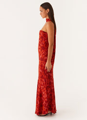 Gala Tesa Red Dress | | S | Agnese Studios