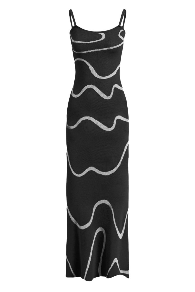 Gastone Trapani Black Dress | | S | Agnese Studios