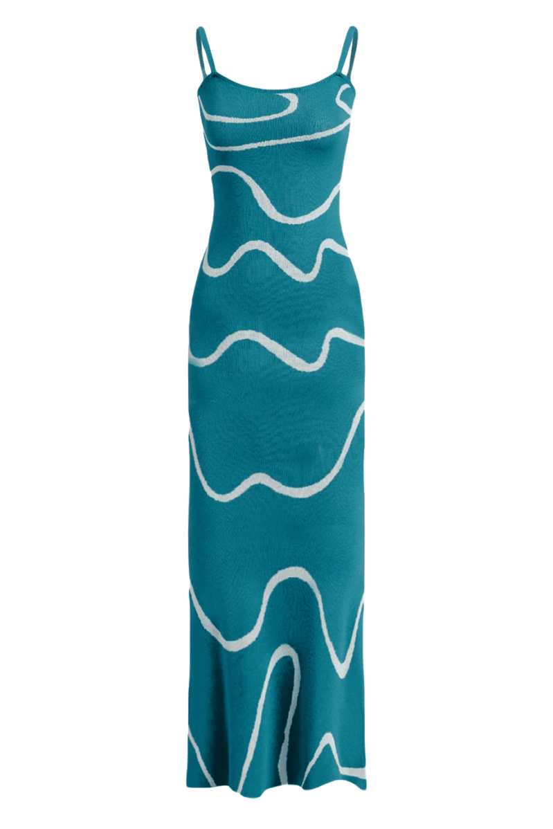 Gastone Trapani Blue Dress | | XS | Agnese Studios