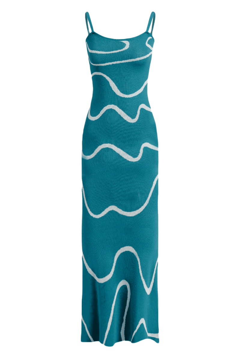 Gastone Trapani Blue Dress | | XS | Agnese Studios