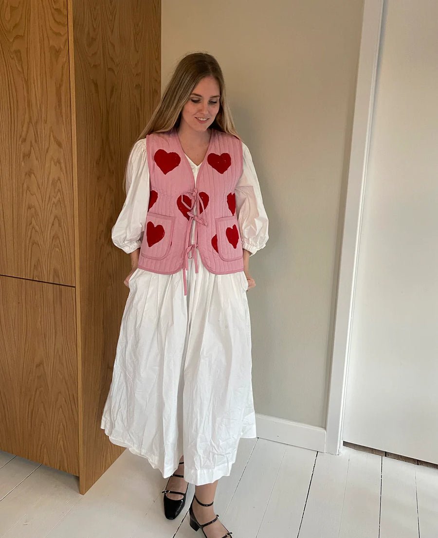 Giudita Heart Waistcoat | | S | Agnese Studios
