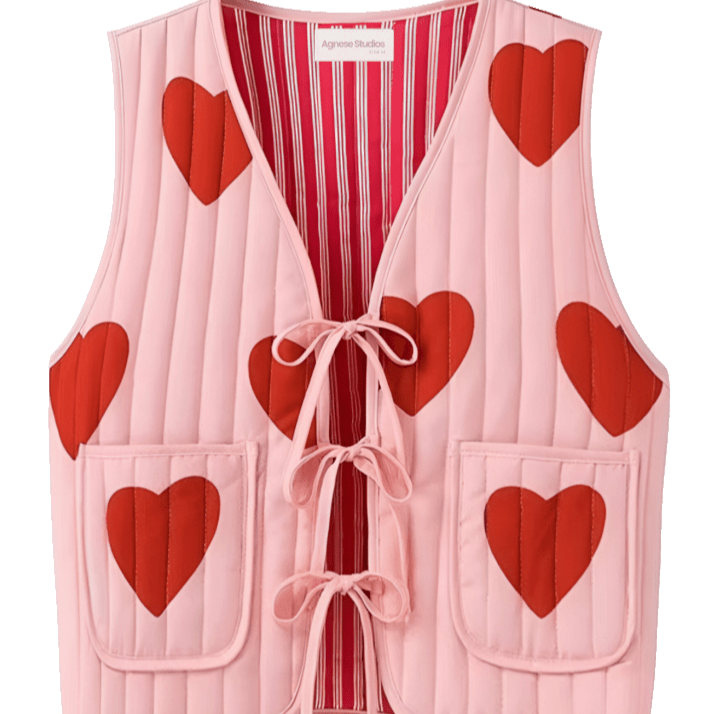 Giudita Heart Waistcoat | | S | Agnese Studios