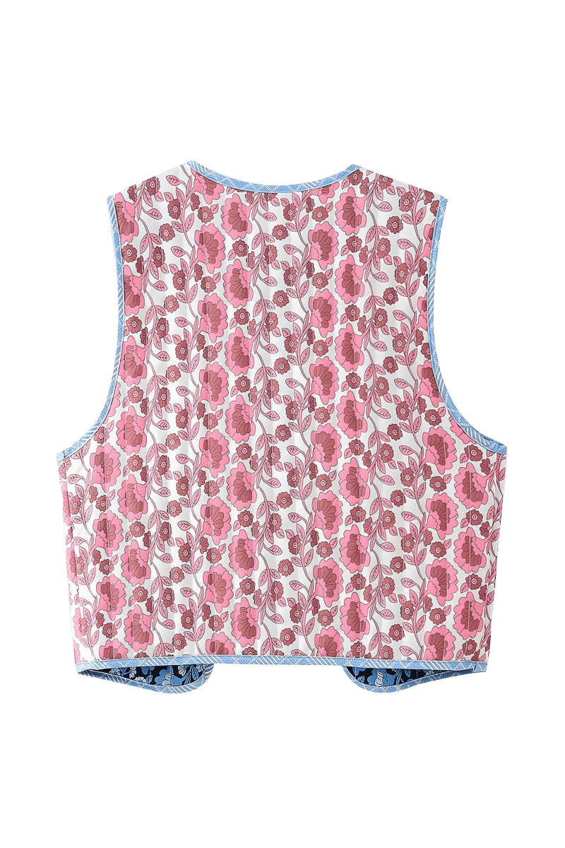 Goren Waistcoat Reversible | | S | Agnese Studios