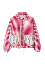 Inari Red Jacket | | S | Agnese Studios