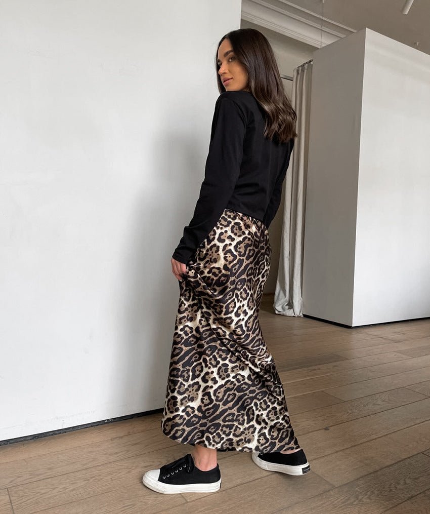 Leopard Skirt | | S | Agnese Studios