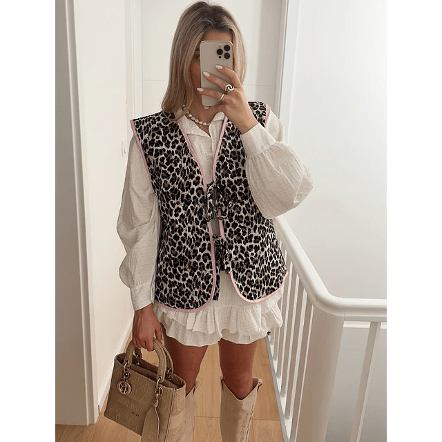 Leoporinde Waistcoat | | S | Agnese Studios