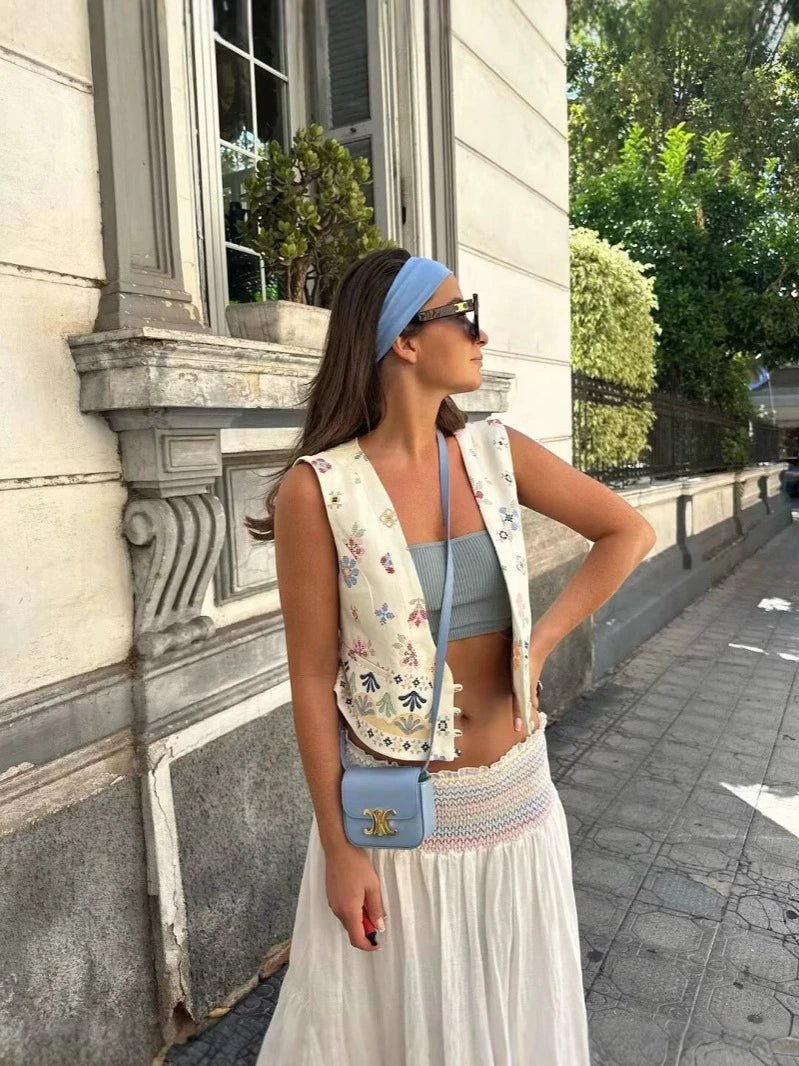 Lovana Waistcoat | | S | Agnese Studios