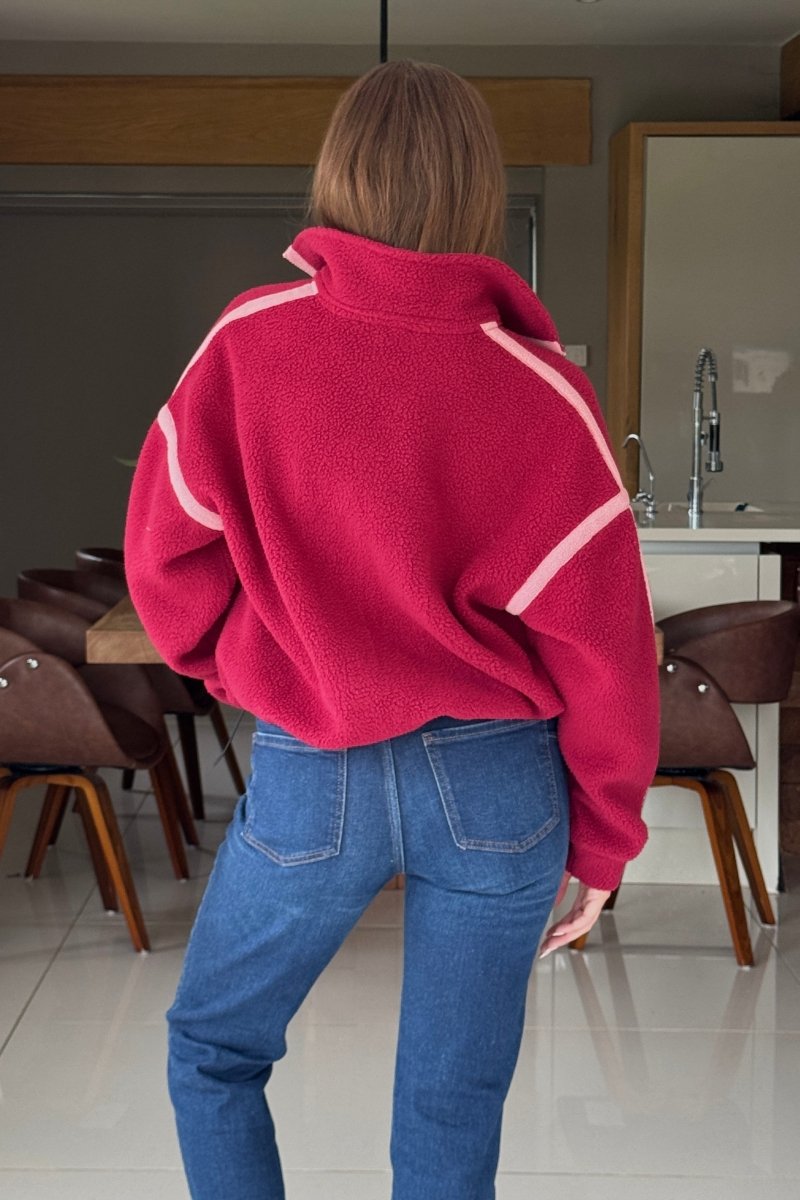 Lulu Sherpa Jacket | | S | Agnese Studios