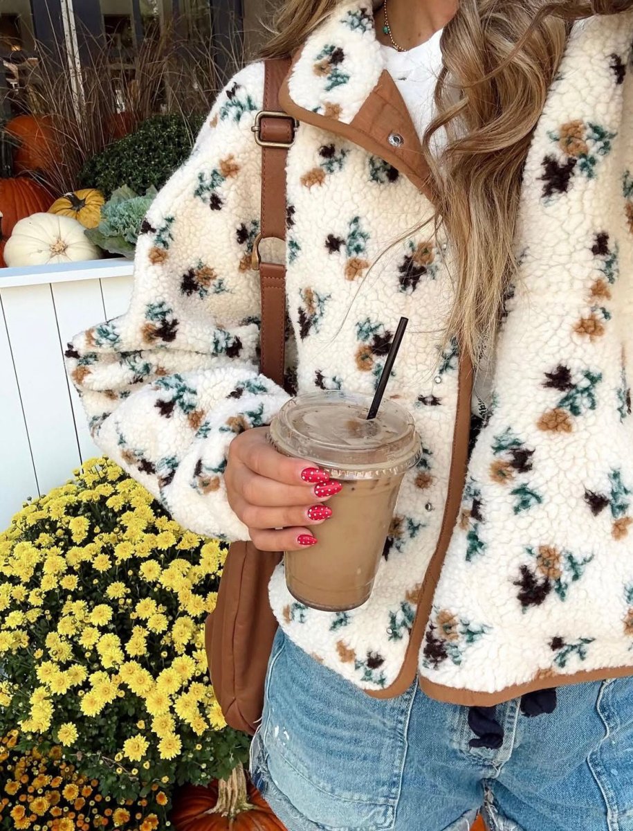 Maple Sherpa Jacket | | S | Agnese Studios