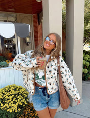 Maple Sherpa Jacket | | S | Agnese Studios