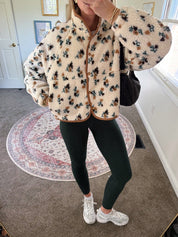 Maple Sherpa Jacket | | S | Agnese Studios