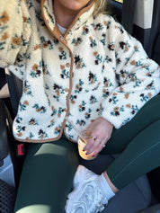 Maple Sherpa Jacket | | S | Agnese Studios