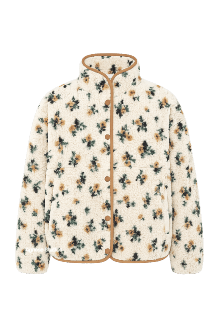 Maple Sherpa Jacket | | S | Agnese Studios