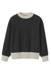 Marile Grey Sweater | | S | Agnese Studios