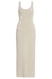 Marine Champagne Dress | | S | Agnese Studios