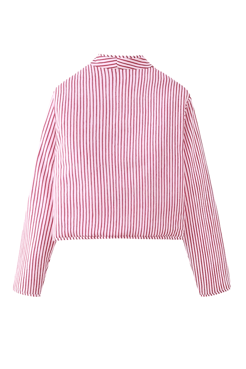 Marquessa Pink Jacket Reversible | | S | Agnese Studios