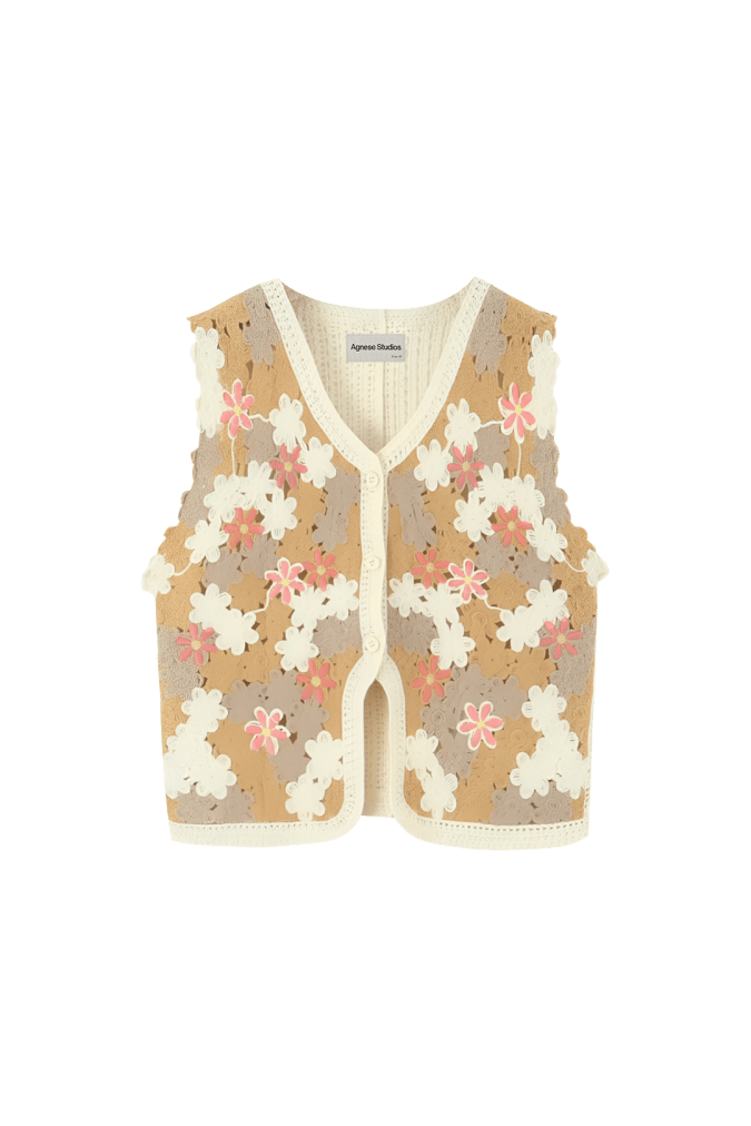 Mongonna Brown Top | | S | Agnese Studios