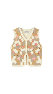 Mongonna Brown Top | | S | Agnese Studios