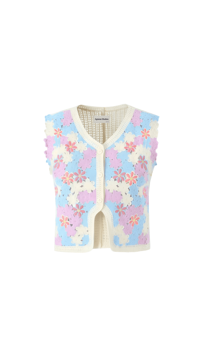 Mongonna Pink Top | | S | Agnese Studios
