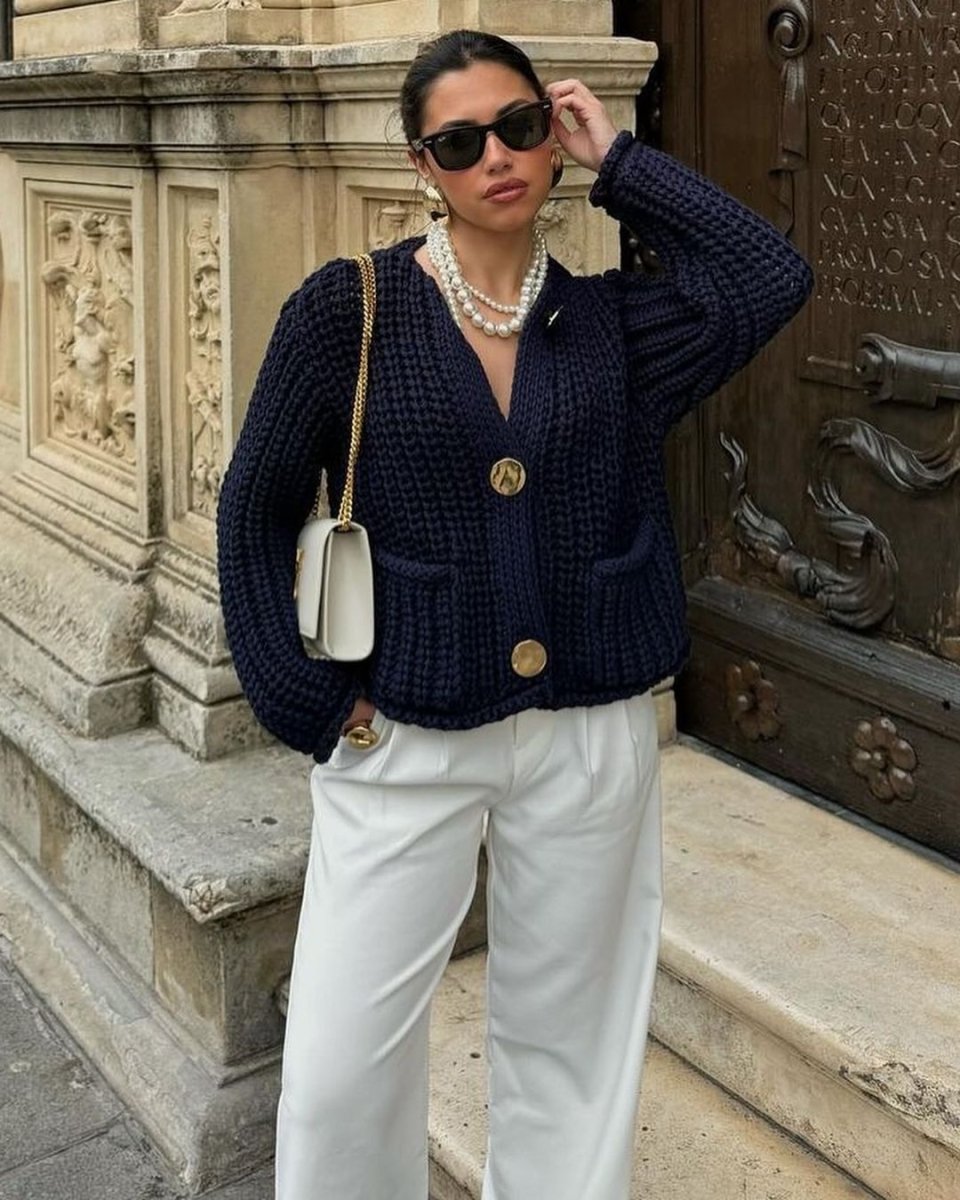 Moretta Cardigan | | S | Agnese Studios