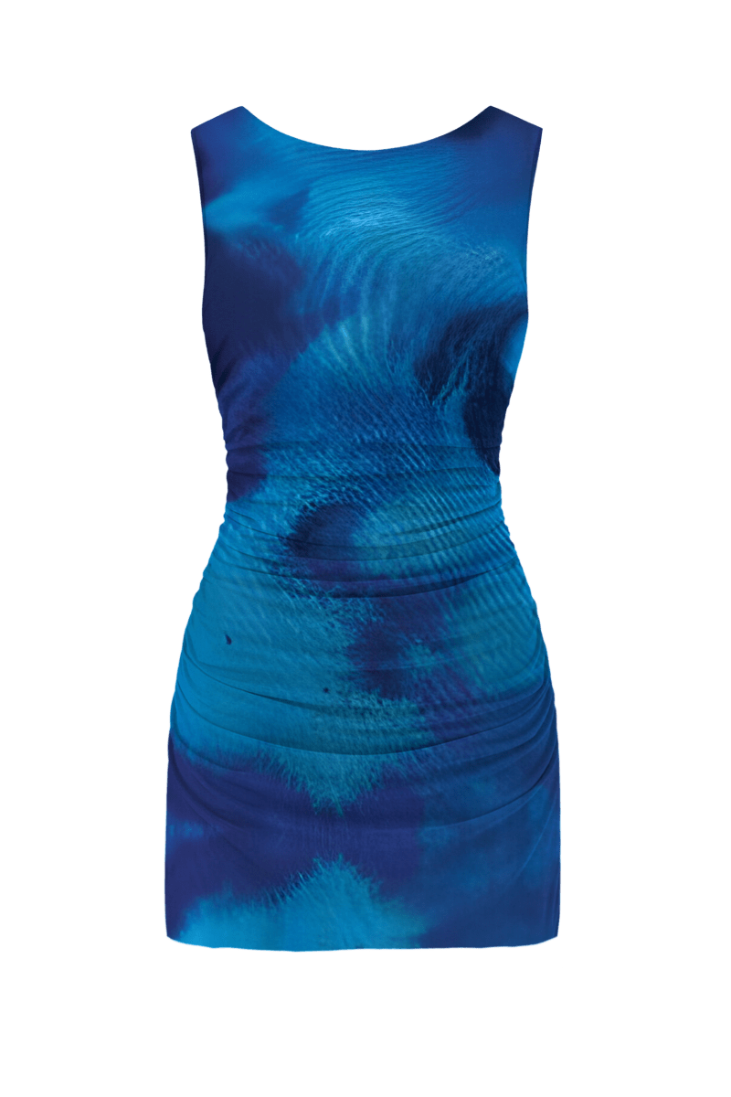 Nadia Blue Dress | | S | Agnese Studios
