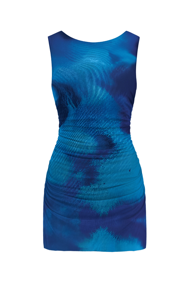 Nadia Blue Dress | | S | Agnese Studios