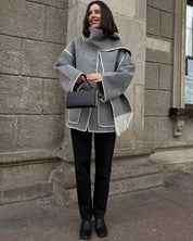 Nalainda Scarf Jacket | | S | Agnese Studios