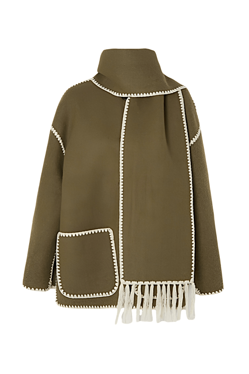 Nalainda Scarf Jacket | | S | Agnese Studios