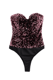 Nicolle Glitter Top | | S | Agnese Studios