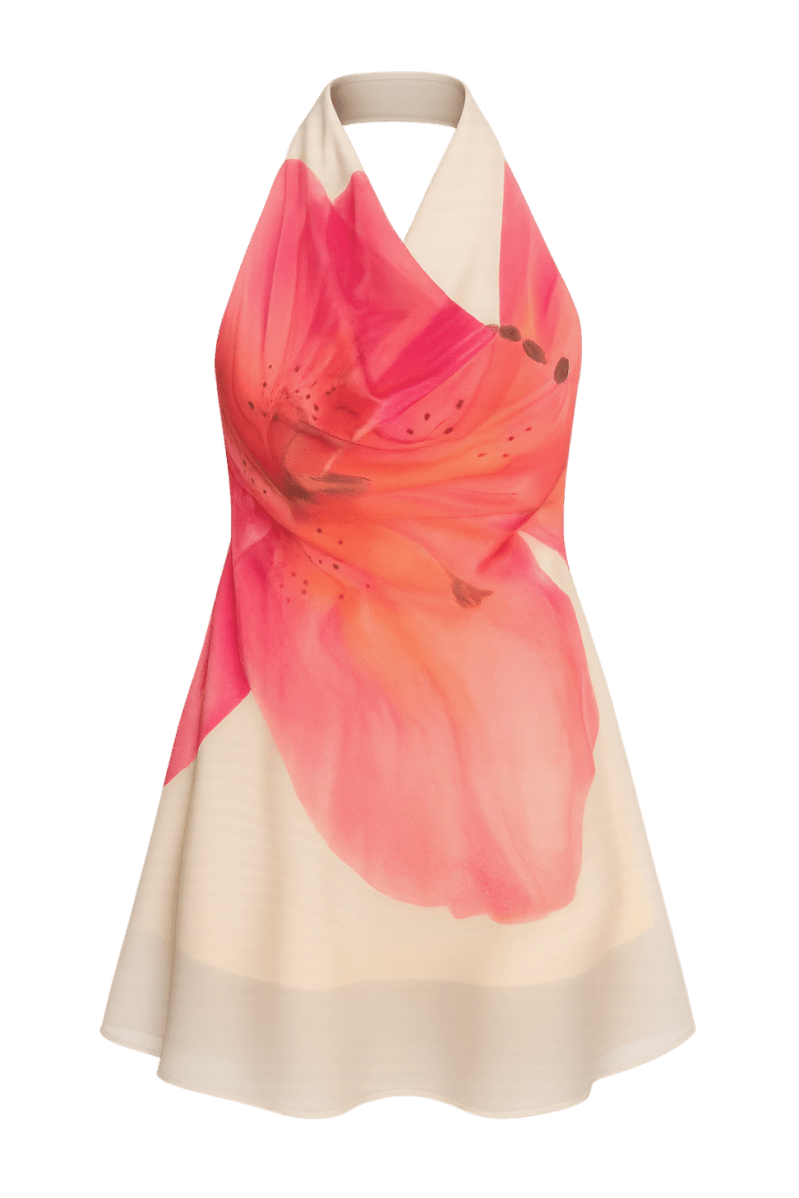 Ohana Floral Dress | | S | Agnese Studios