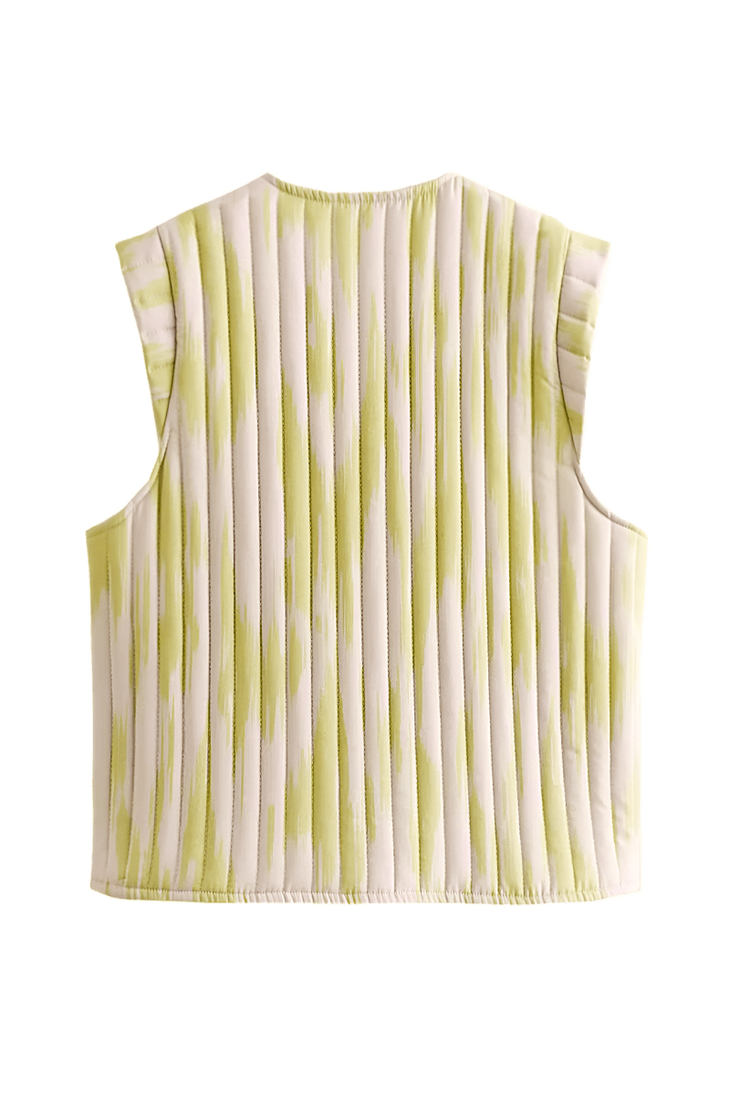 Pepitta Yellow Waistcoat | | S | Agnese Studios