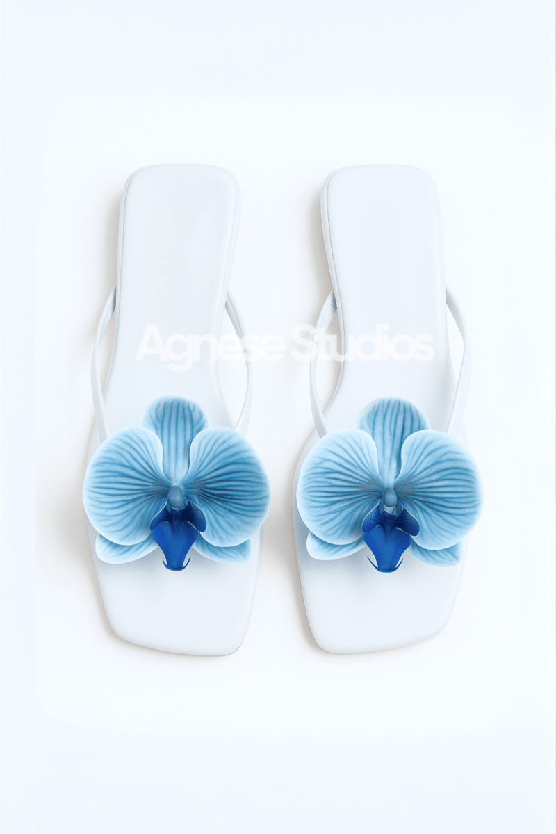 Petal Yellow Sandals | | 35 | Agnese Studios