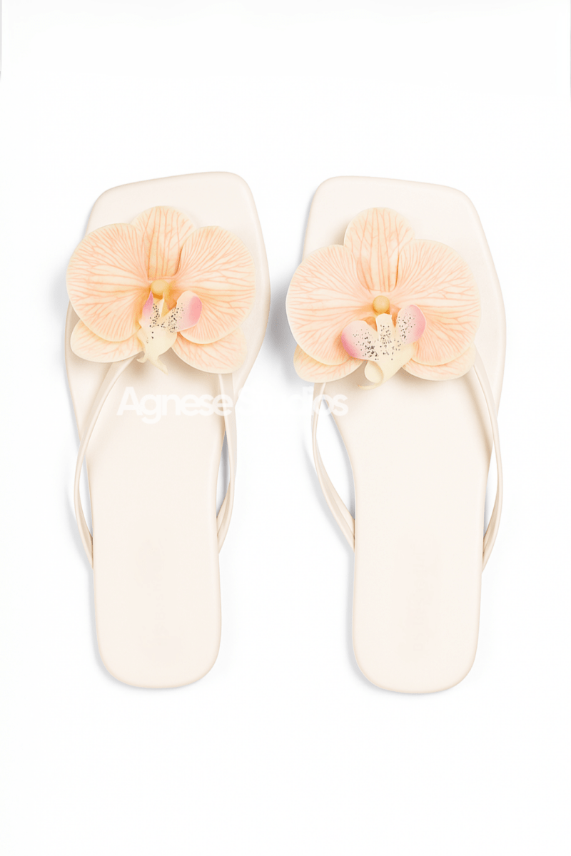 Petal Yellow Sandals | | 35 | Agnese Studios