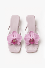 Petal Yellow Sandals | | 35 | Agnese Studios