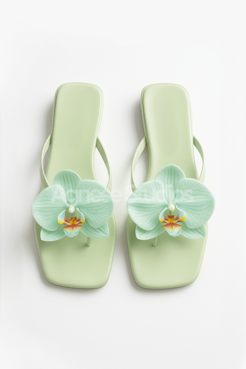 Petal Yellow Sandals | | 35 | Agnese Studios