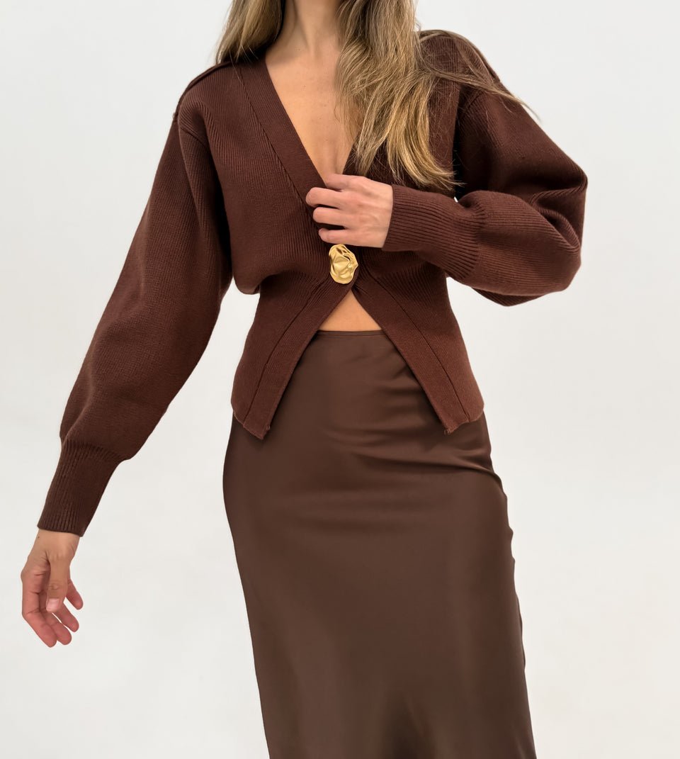Plaina Cardigan | | S | Agnese Studios