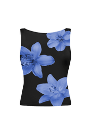 Poppy Azure Top | | One Size | Agnese Studios