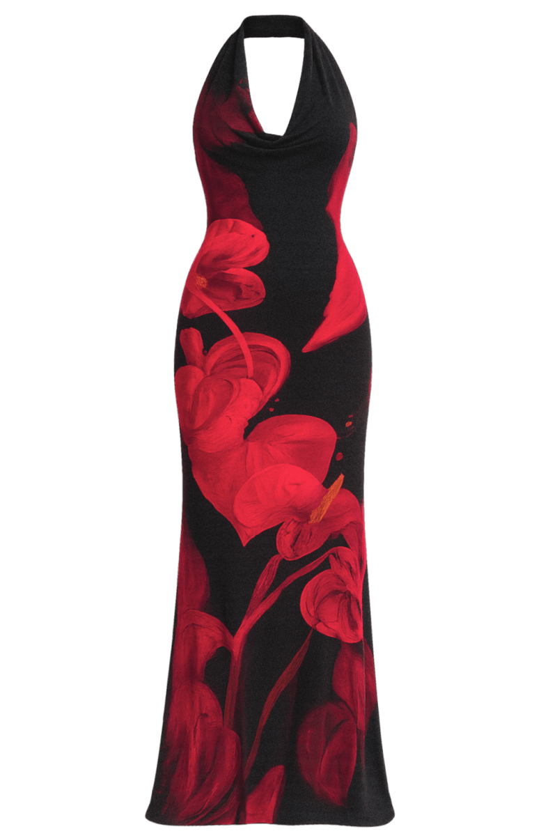 Poprose Dress | | S | Agnese Studios