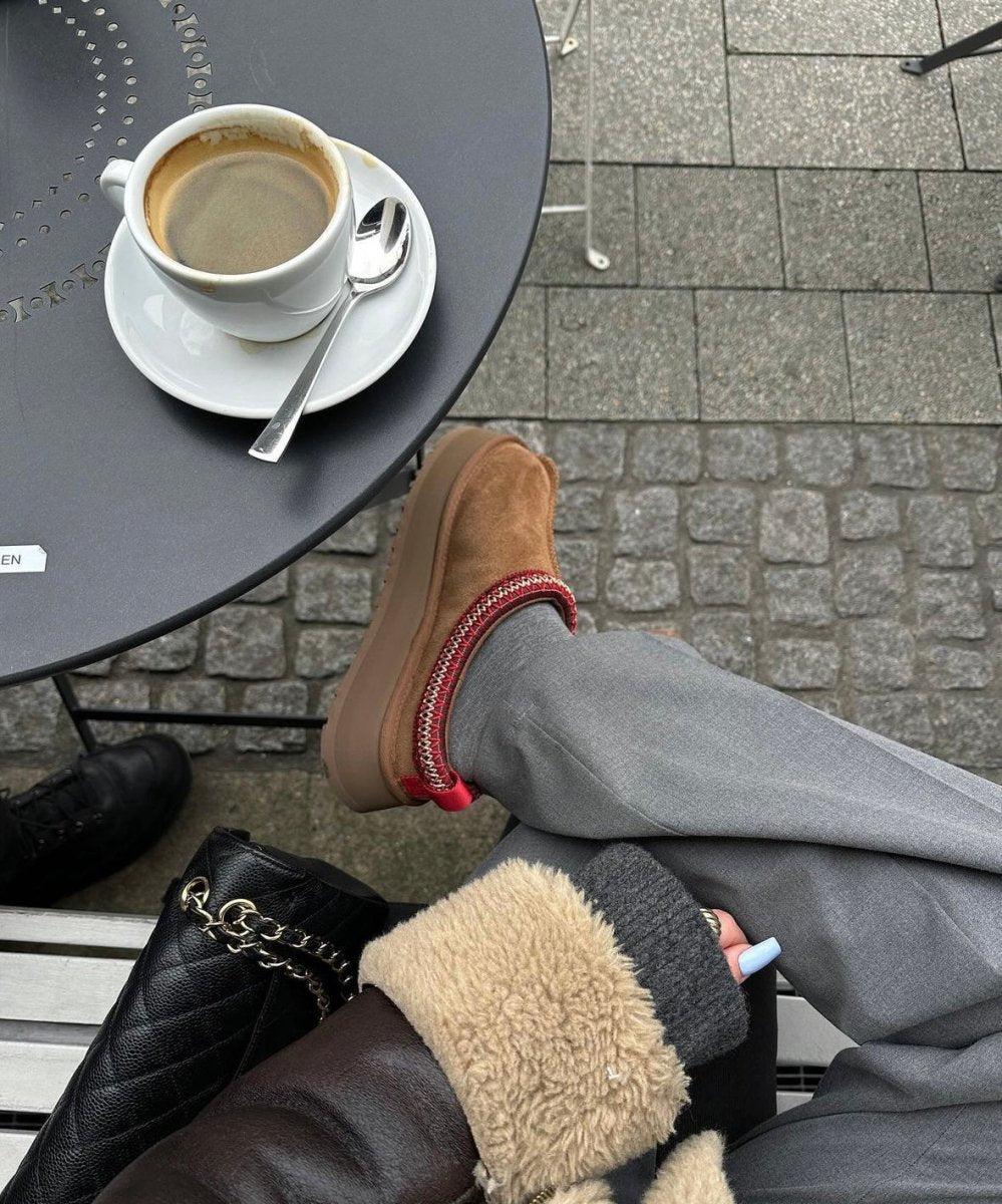 Reese Cozy Shoes | | Black | Agnese Studios