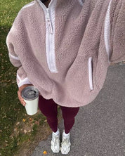 Regan Sherpa Jacket | | S | Agnese Studios