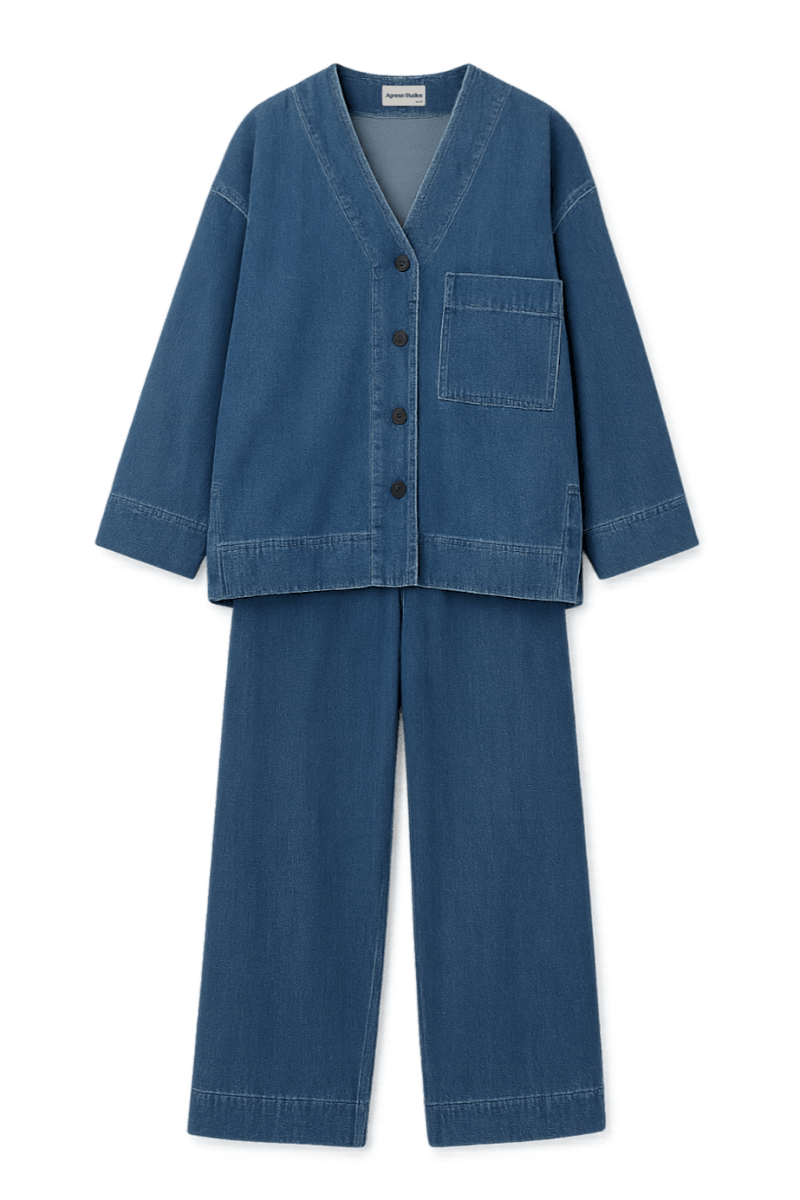 Renia Jeans Set | | S | Agnese Studios