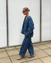 Renia Jeans Set | | S | Agnese Studios