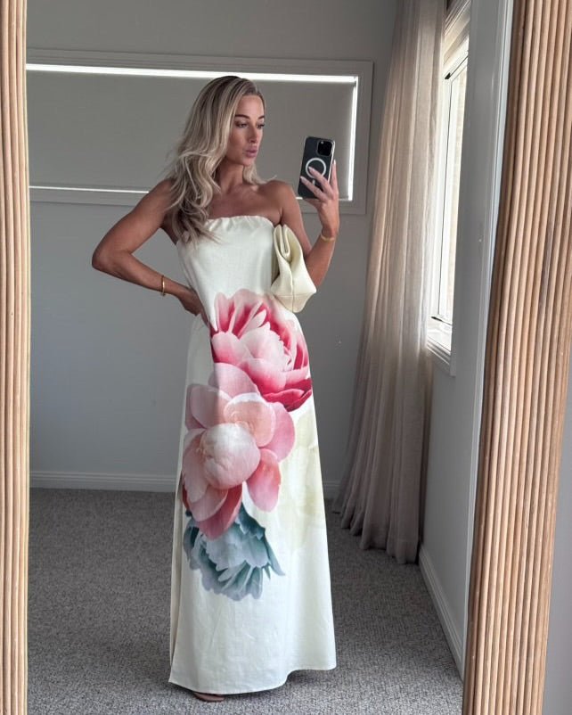 Sabrina White Dress | | S | Agnese Studios
