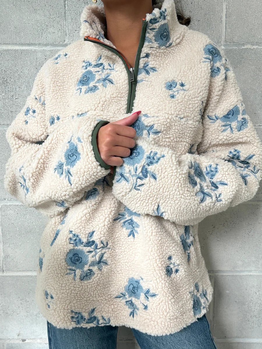 Sandi Sherpa Sweater | | S | Agnese Studios