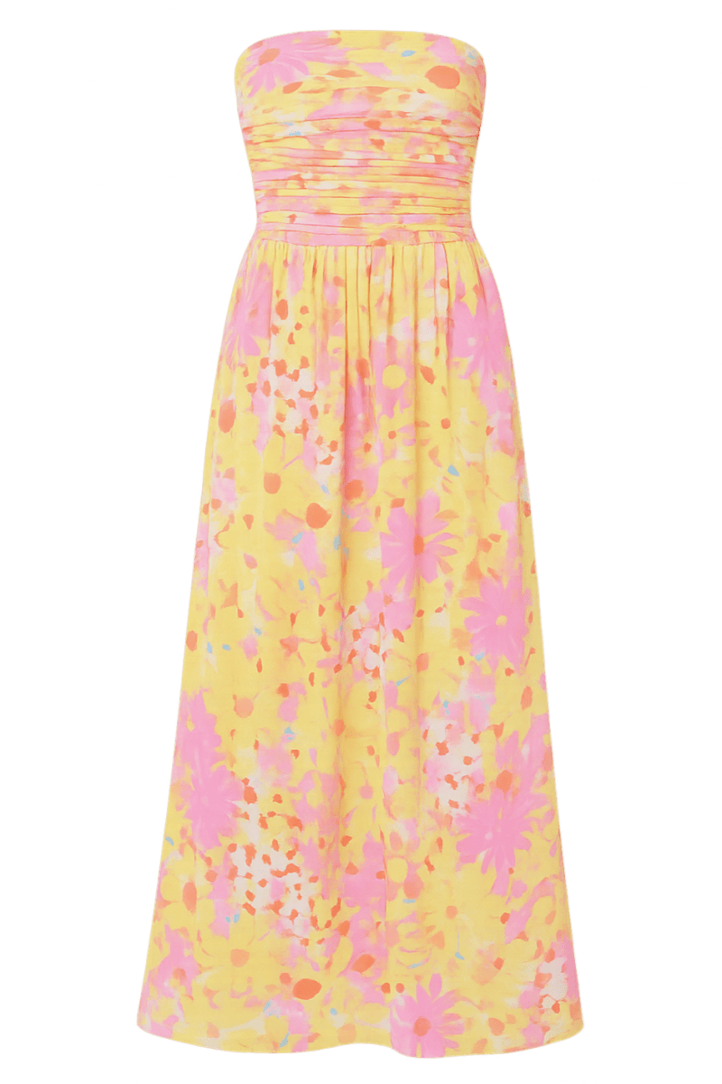 Sinclar Floral Dress | | S | Agnese Studios
