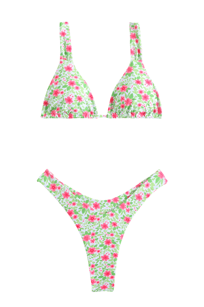 Solnia Green Bikini | | S | Agnese Studios