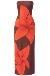 Tangerine Dress | | S | Agnese Studios