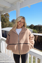 Teddy Sherpa Sweater | | S | Agnese Studios