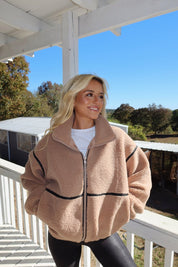 Teddy Sherpa Sweater | | S | Agnese Studios